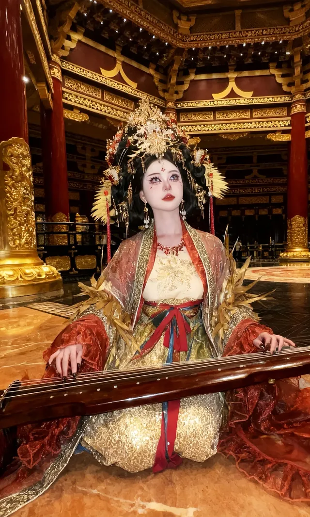 金色神女|接住盛唐落下來的一片霞 金色神女|接住盛唐落下來的一片霞