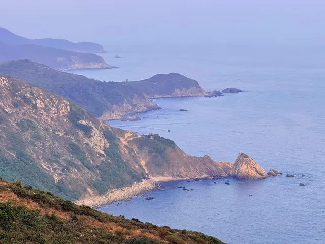 今天來深圳天文台,真的超美的海岸線! 今天來深圳天文台,真的超美的海岸線!