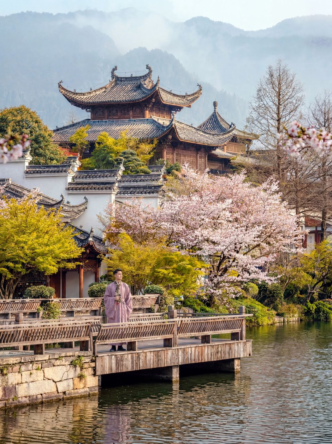 私は中国の庭園で現実版の「春江花月夜」を撮影しました | Trip.com 杭州
