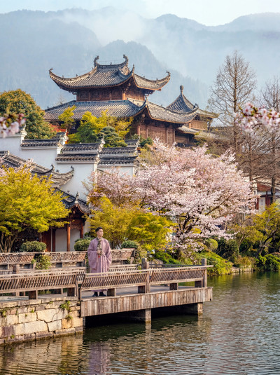 私は中国の庭園で現実版の「春江花月夜」を撮影しました | Trip.com 杭州