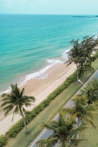 Third time visiting Wanning! Coconut groves and the sea! I finally figured out the route!