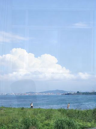 廈門小眾野餐地藍天大海配草地