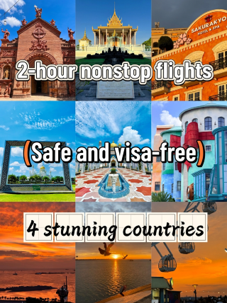 Short-haul international trips: 4 destinations, each with its own surprises