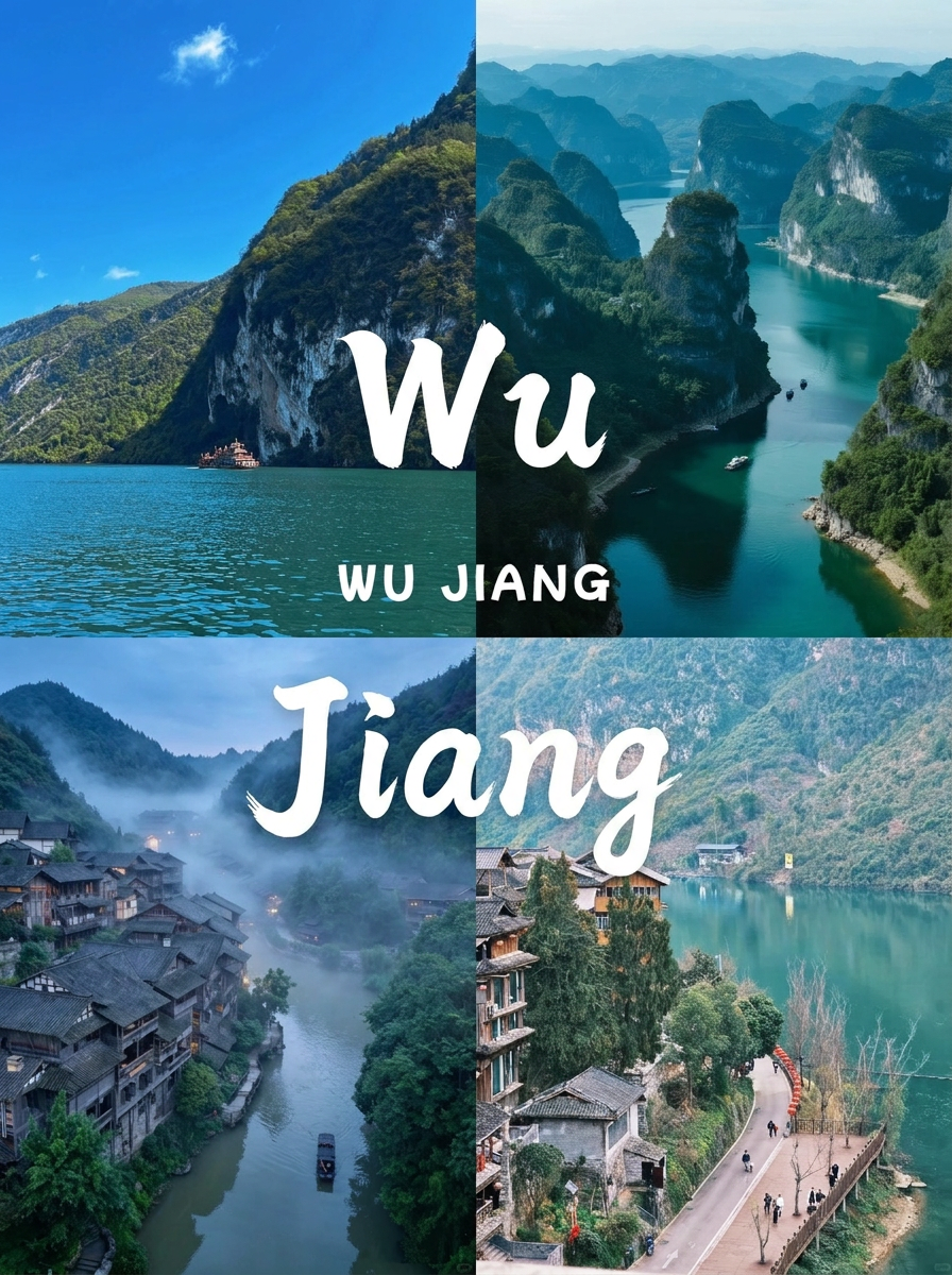 Enjoy a leisurely trip along the Wujiang River and take in the riverside scenery by boat.