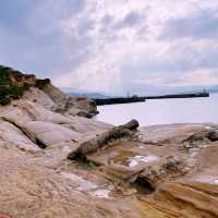 The Wonderful Rocks at Yehliu Geopark 🩵