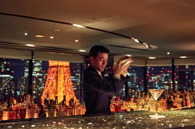 東京タワーを特等席で楽しめるバー