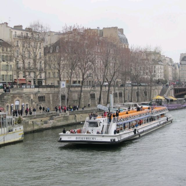 Love Locks on the Seine River