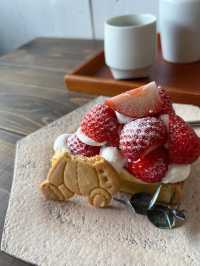 【福岡カフェ】可愛すぎる古民家カフェ🍓