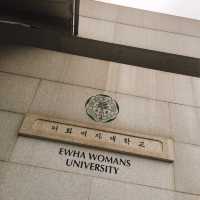 韓國🇰🇷一日大學女子🧍🏻‍♀️🎓 Ewha Womans University 이화여자대학교