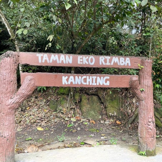 Beautiful Waterfall along Rawang Highway