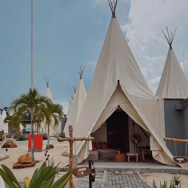 🇵🇱 | Bintan island ANMON Tent hotel