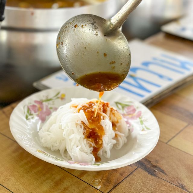 ขนมจีนหน้าศาลเจ้า ของอร่อยพังงา 