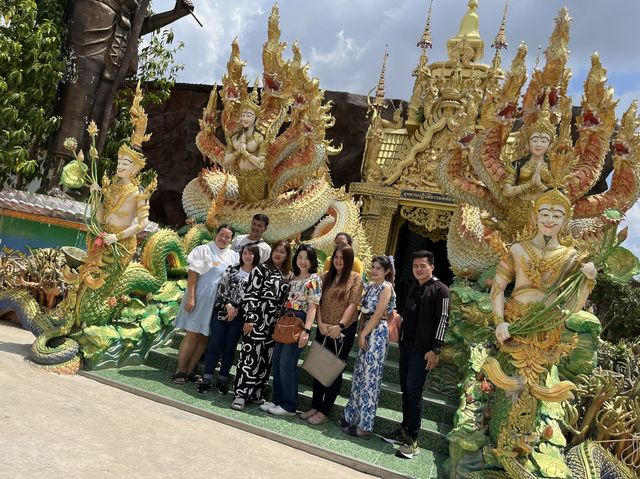 วัดมณีวงศ์ นครนายก ถ้ำพญานาค ที่สวยมาก