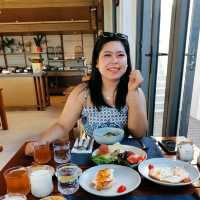 Breakfast ตอนเช้าที่ โรงแรม ยูสมุย