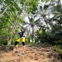 Climbing the Broga Hills