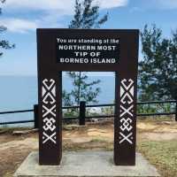 The tip of Borneo