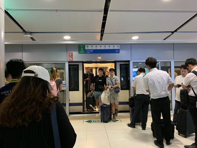 タイ　タイ観光　スワンナプーム国際空港からバンコク市内へはARLが便利！