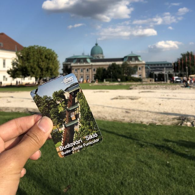 Amazing city view from buda-castle hill