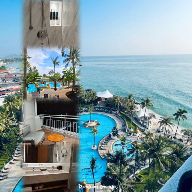 🏨華欣希爾頓度假酒店😆海天一色的度假天堂！🌊🌴 