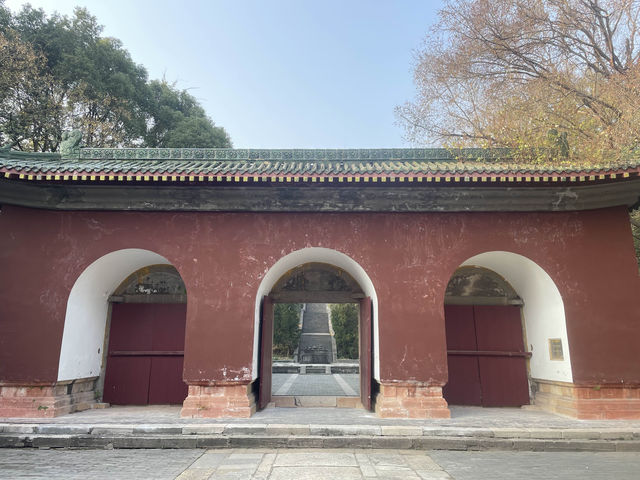 武漢的皇家陵園，明楚昭王墓