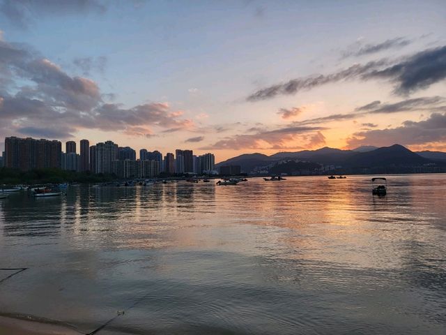 接近民居又美麗的烏溪沙沙灘