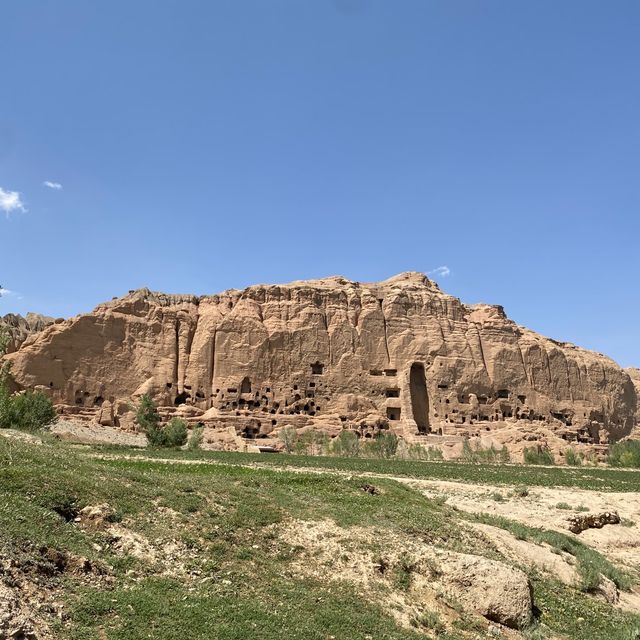 Buddhas of Bamyan in Afganistan 