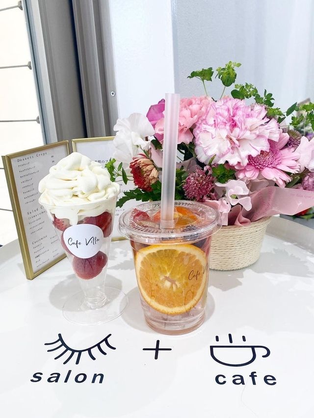 【福岡カフェ】クレープとソフトクリームが絶品の可愛いカフェ