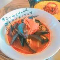 우도 바다 바로 앞🩵 필수 스팟! 한라산 볶음밥✨
