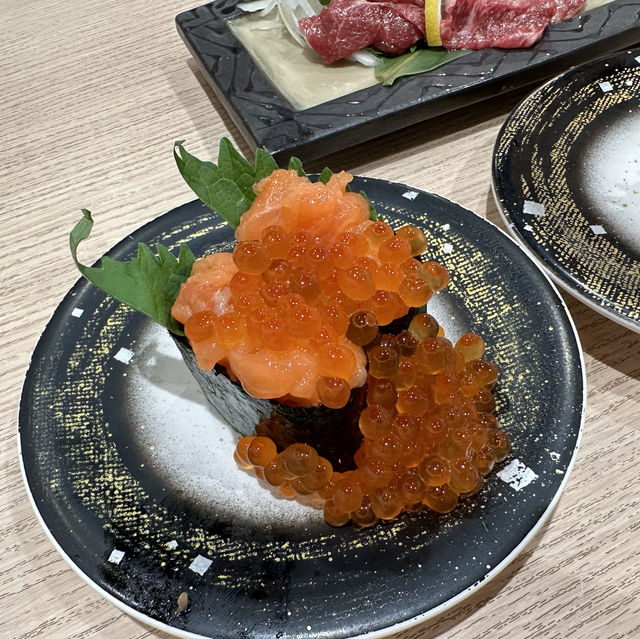 熊本站迴轉壽司晚餐😎