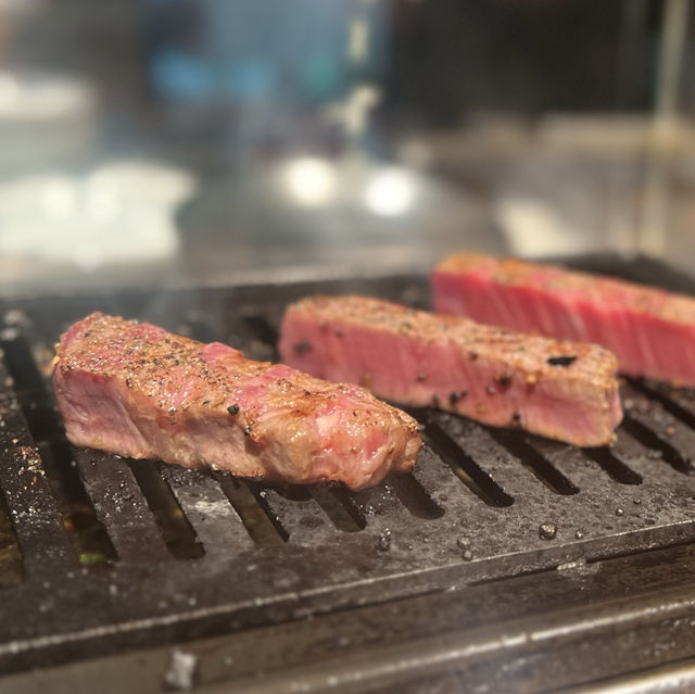 【大阪 新地】デートにオススメ‼︎カウンター焼肉🐮