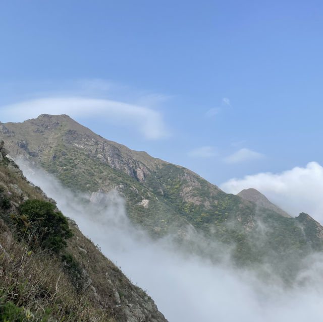 氣勢磅礴行山路線⛰️虎吼石河 小烏回頭 鳳凰山 昂坪❤️