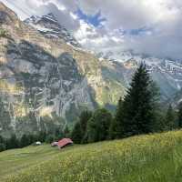 A small traffic free village, Gimmelwald