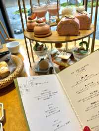 【京都】 和素材で味わう贅沢なさくらアフタヌーンティー
