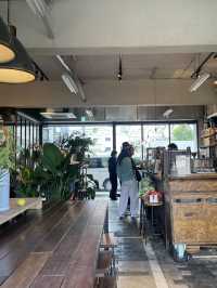 Brooklyn Roasting ร้านกาแฟไวป์ริมน้ำ MVP โอซาก้า