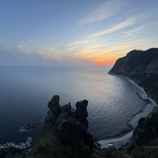 울릉도 일몰 맛집은 바로 여기🌅