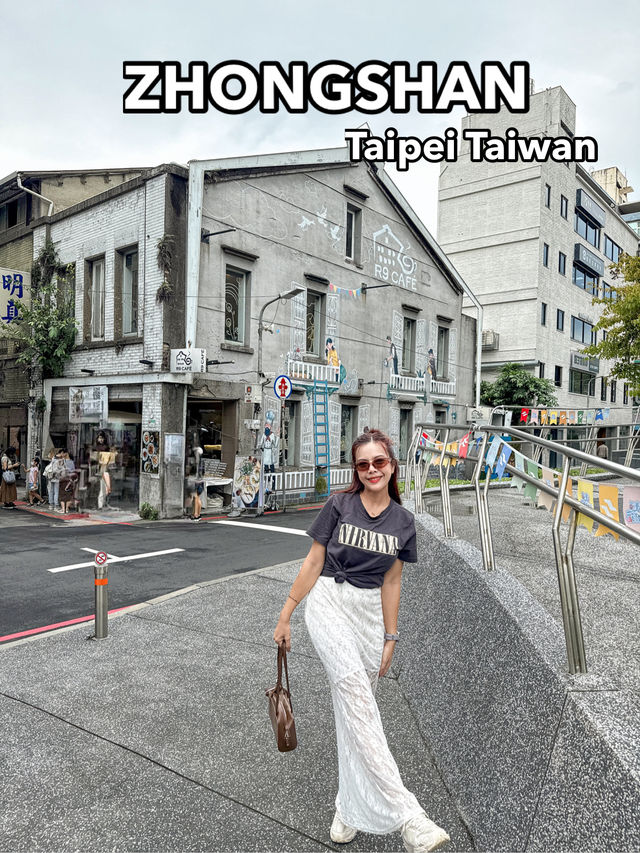 Zhongshan Taipei 🧸 ย่านรวมวัยรุ่นในไทเป