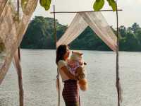 ที่พักริมน้ำแม่กลอง ราชบุรี ฉบับคนมีหมา 