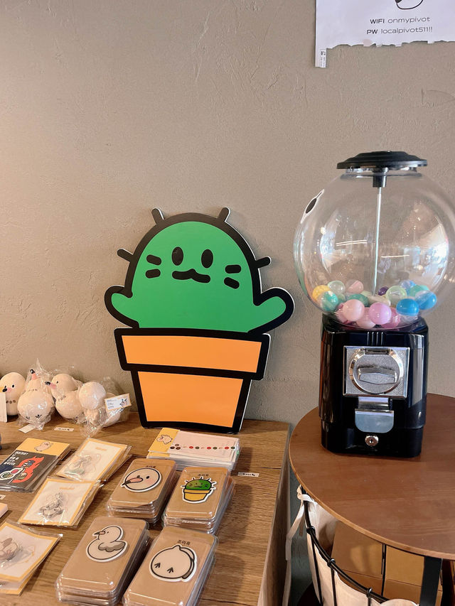 귀여운 캐릭터보는 재미가 있는 아기자기 감성카페☕️