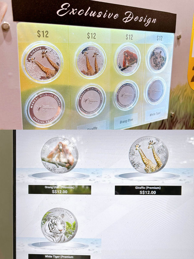 Limited Edition Coins from Singapore Zoo
