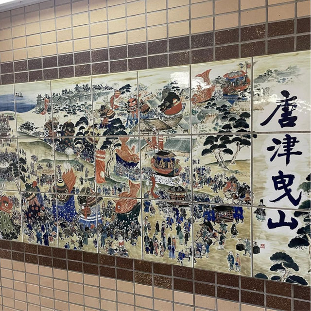 【佐賀観光】唐津城の藤の花を愛でに。。。