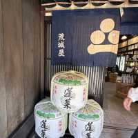 飛驒古川，寧靜舒服的村莊，與鯉魚一起散步