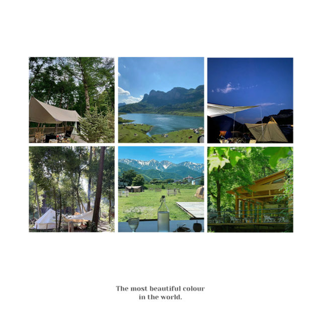 名馬軒營地：湖光山色，春天好去處