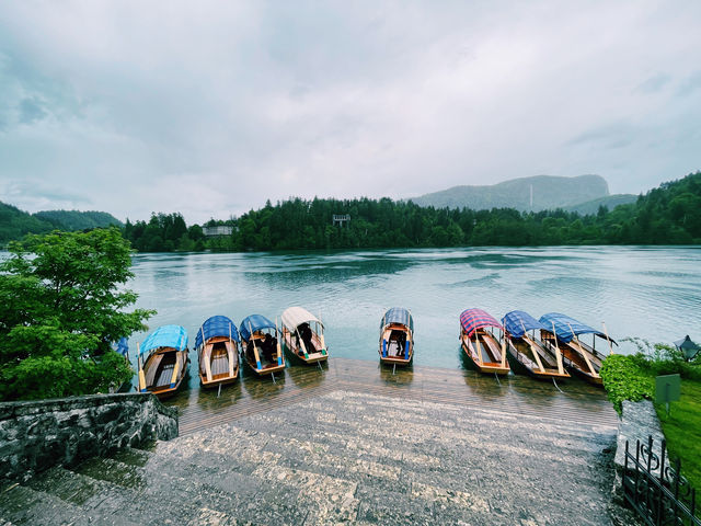Boating Around Lake Bled@Slovenia