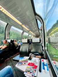 【瑞士義大利】伯連納景觀列車：$700享受頭等座位，大玻璃窗既靚景放題 !