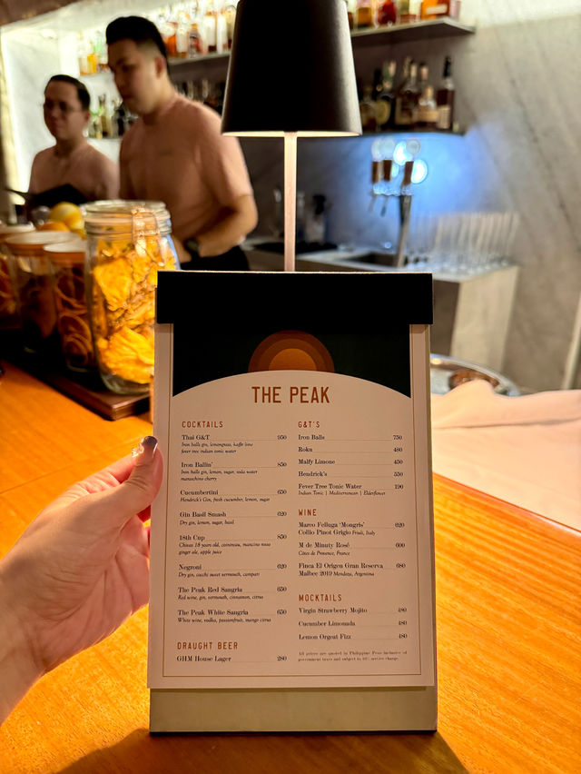 🇵🇭看夜景絕美「The Peak 」酒吧🍸