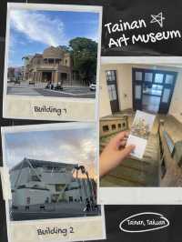 Explore the art at Tainan Art Museum🏛️🖼️🎨