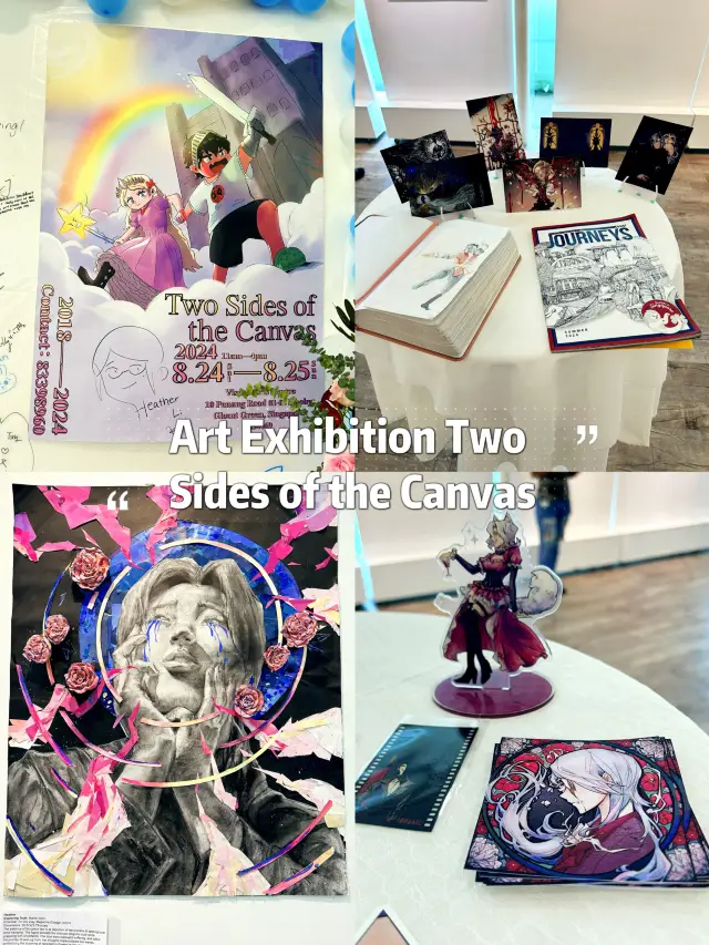 Image 173: The Art Exhibition “Two Sides of the Canvas” 