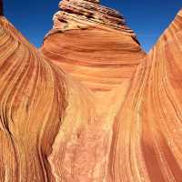Walk through a masterpiece of nature’s artistry – explore the mesmerizing swirls of The Wave