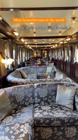 Most beautiful train in the world…