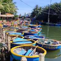 Floating on Serenity: Hoi An Basket Coconut Boat